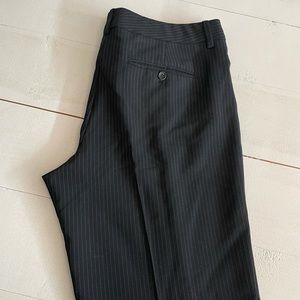Editors pinstriped pants